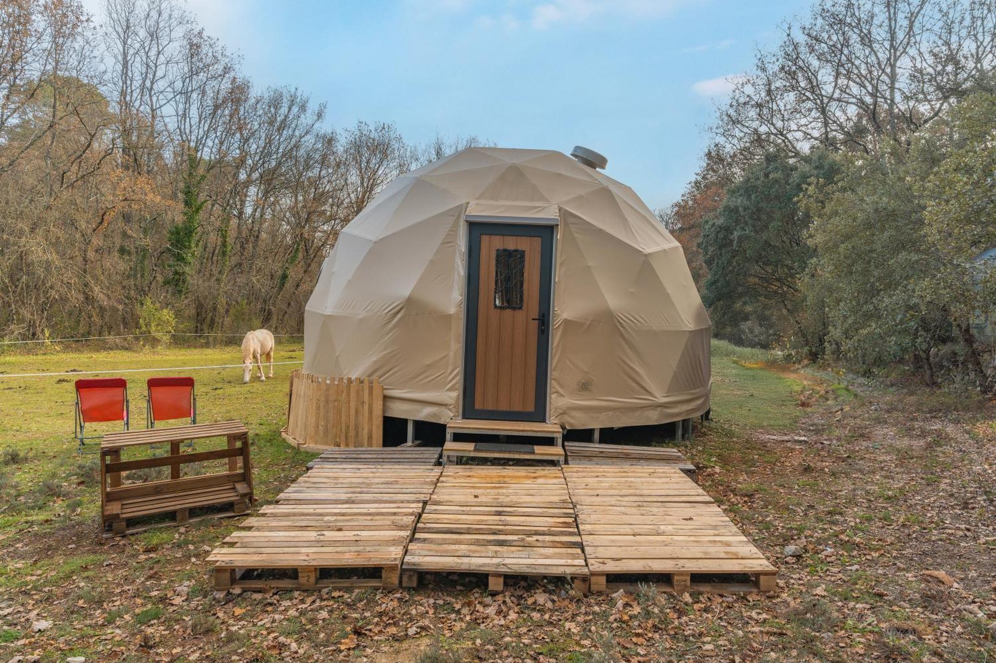 La Cabane Aux Chevaux Varages Esterno foto